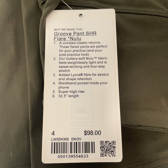 BUNDLE NWT Lululemon Dark Olive Collection - Picture 10 of 17